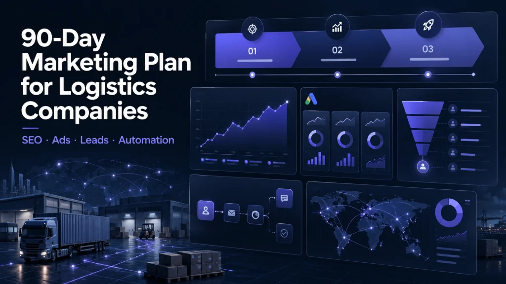 90-Day Marketing Plan for Logistics Companies UK
