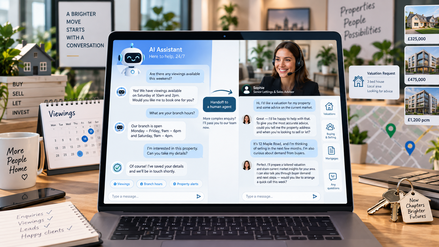 AI Chatbot vs Live Chat for Real Estate: Which Fits Better?