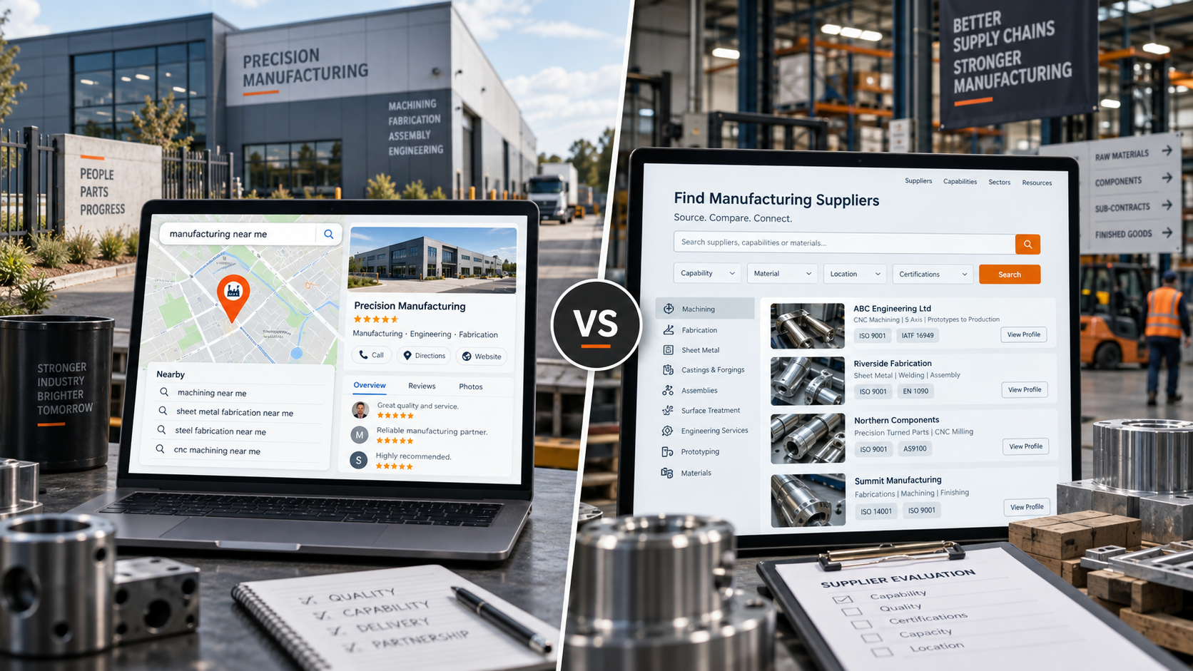 Local SEO vs Directories for Manufacturing: What Works?